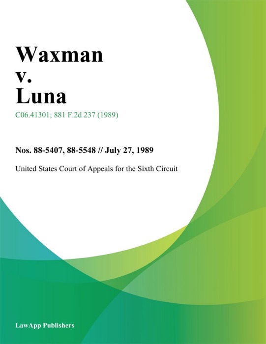 Waxman V. Luna