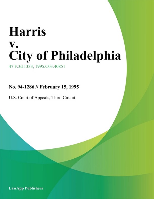 Harris v. City of Philadelphia