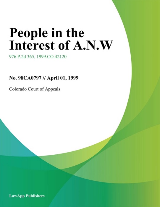People In The Interest Of A.N.W.