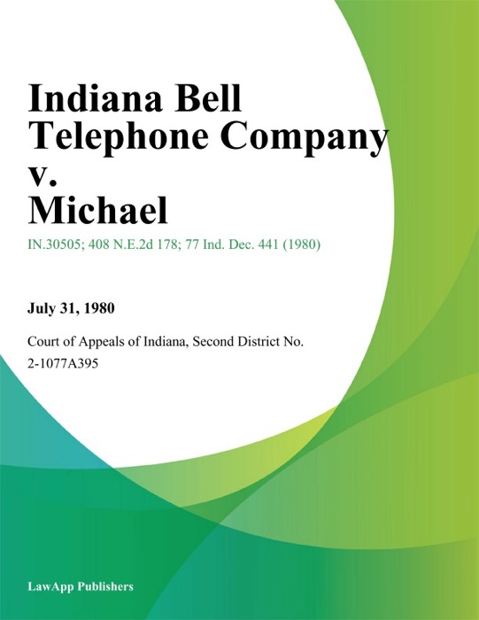 Indiana Bell Telephone Company v. Michael