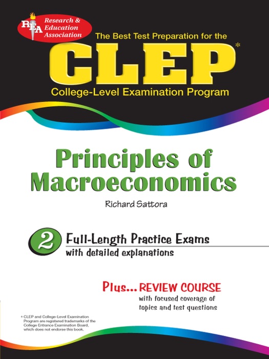 CLEP Principles of Macroeconomics  (REA)