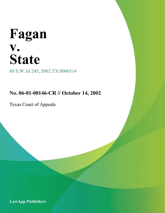 Fagan v. State