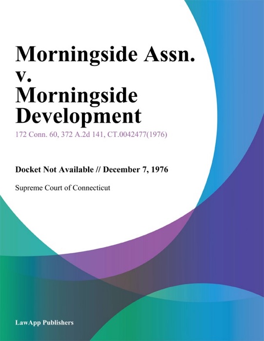 Morningside Assn. v. Morningside Development