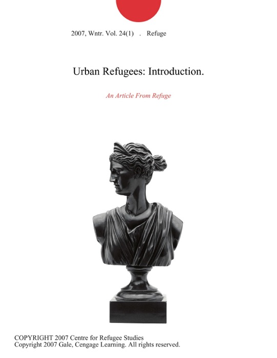 Urban Refugees: Introduction.