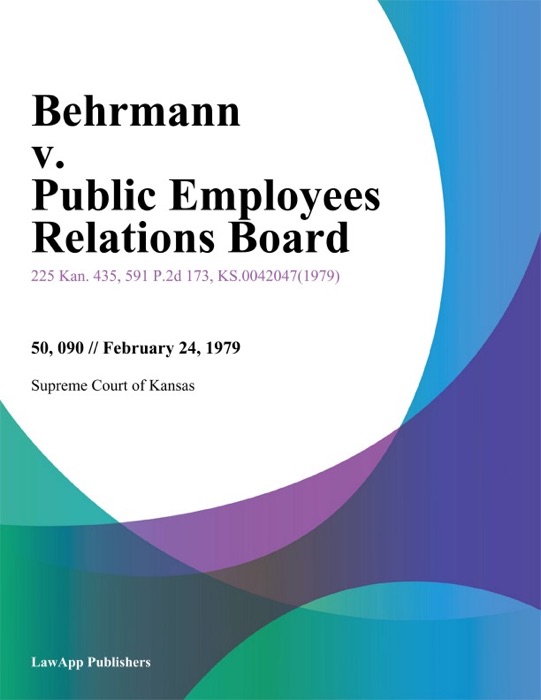 Behrmann v. Public Employees Relations Board