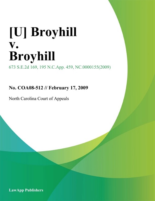 Broyhill v. Broyhill