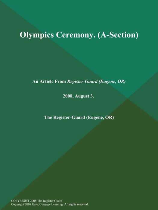 Olympics Ceremony (A-Section)