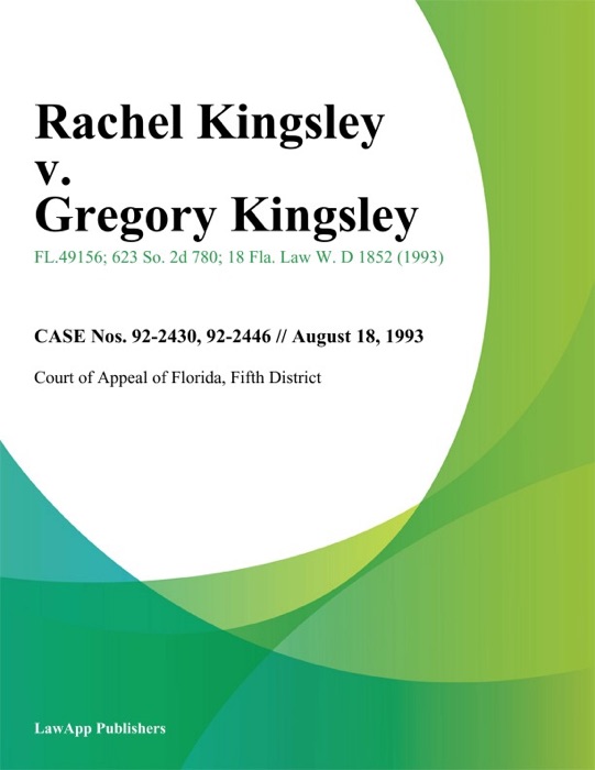 Rachel Kingsley v. Gregory Kingsley