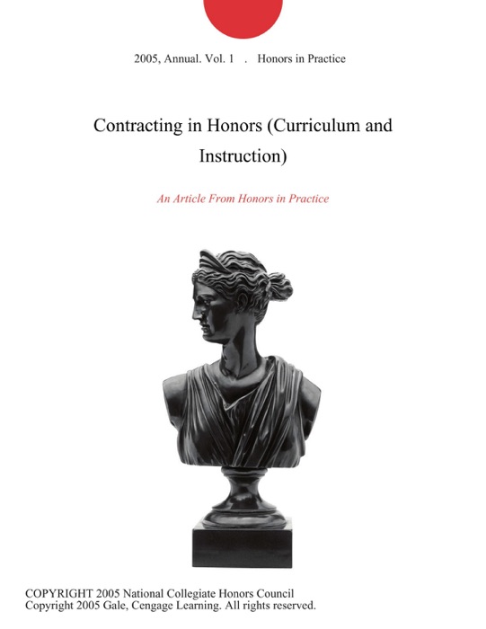 Contracting in Honors (Curriculum and Instruction)