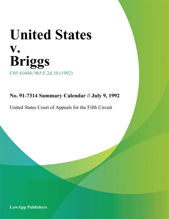 United States v. Briggs