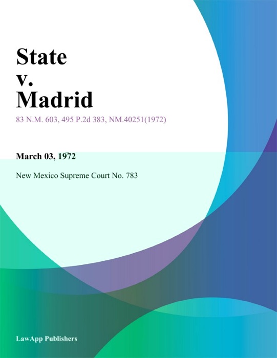 State V. Madrid
