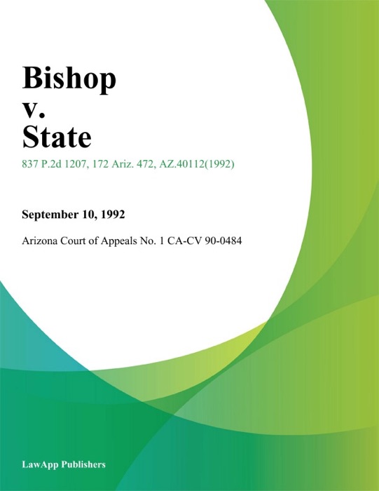Bishop V. State