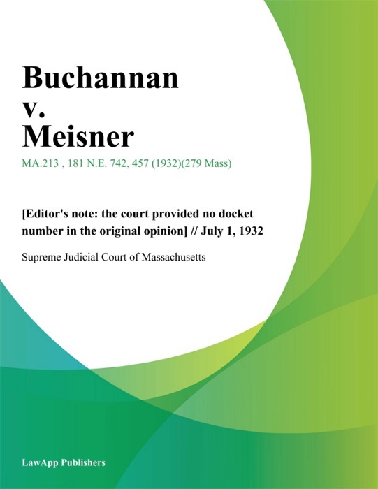 Buchannan v. Meisner