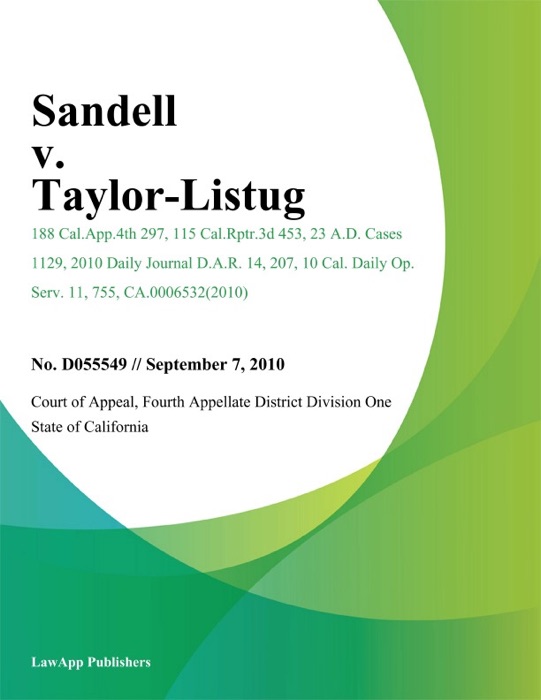 Sandell v. Taylor-Listug