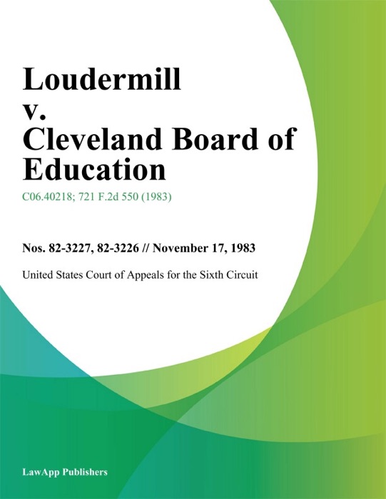Loudermill V. Cleveland Board Of Education