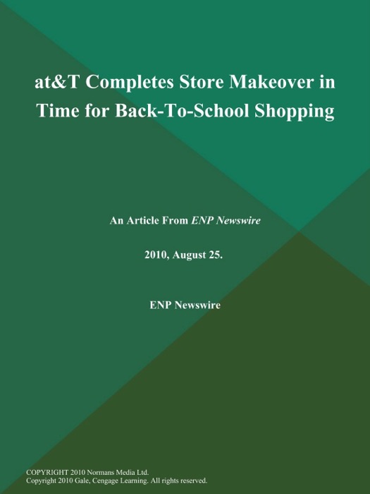 AT&T Completes Store Makeover in Time for Back-To-School Shopping