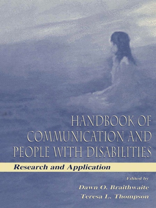 Handbook of Communication and People With Disabilities