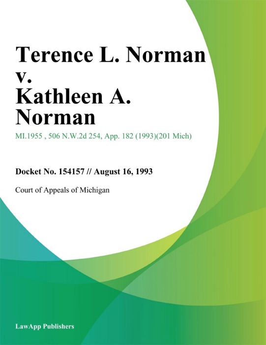 Terence L. Norman v. Kathleen A. Norman