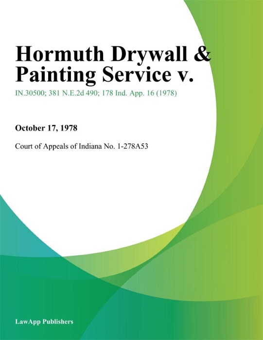 Hormuth Drywall & Painting Service V.