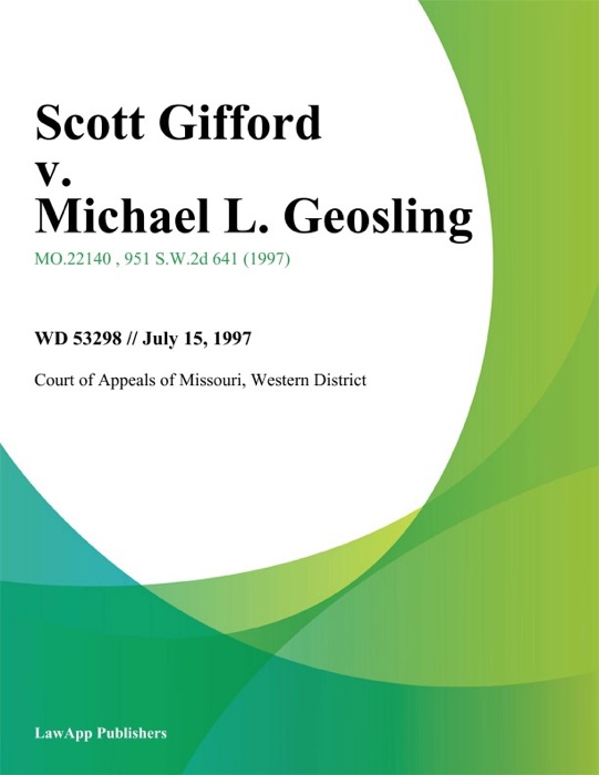 Scott Gifford v. Michael L. Geosling