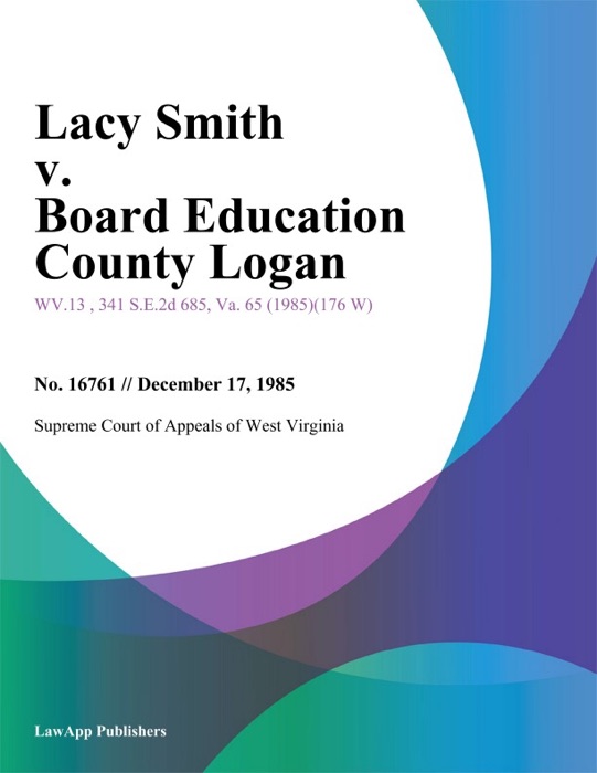 Lacy Smith v. Board Education County Logan