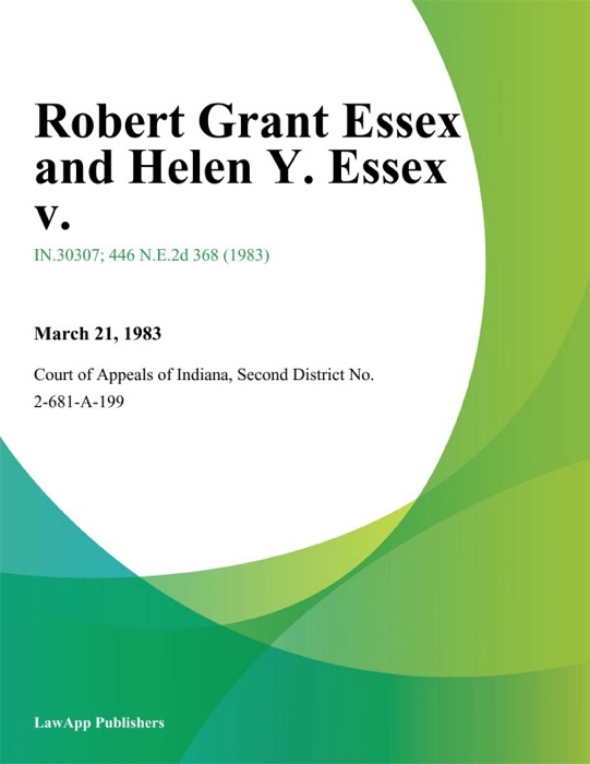 Robert Grant Essex and Helen Y. Essex V.