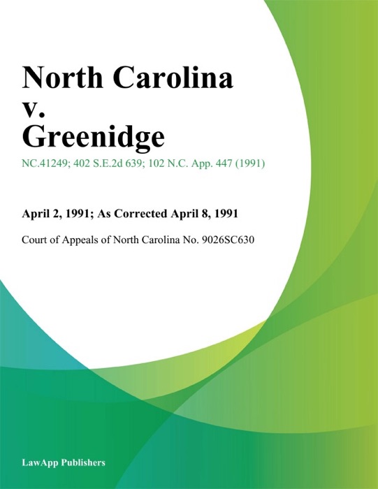 North Carolina v. Greenidge