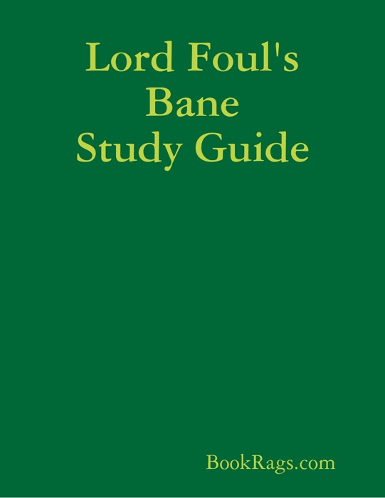 Lord Foul's Bane Study Guide