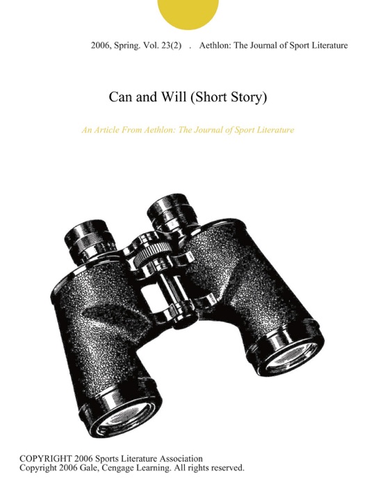 Can and Will (Short Story)