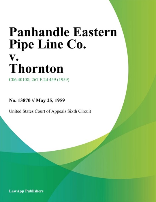 Panhandle Eastern Pipe Line Co. v. Thornton