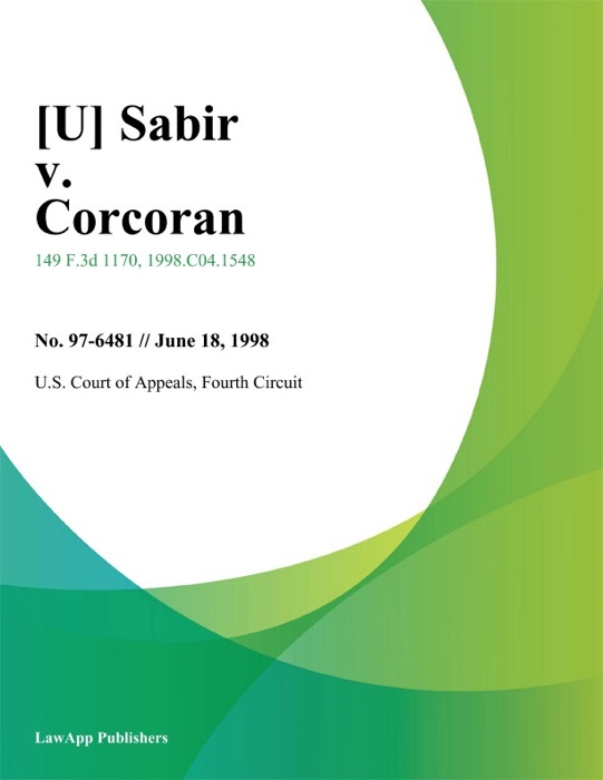 Sabir v. Corcoran