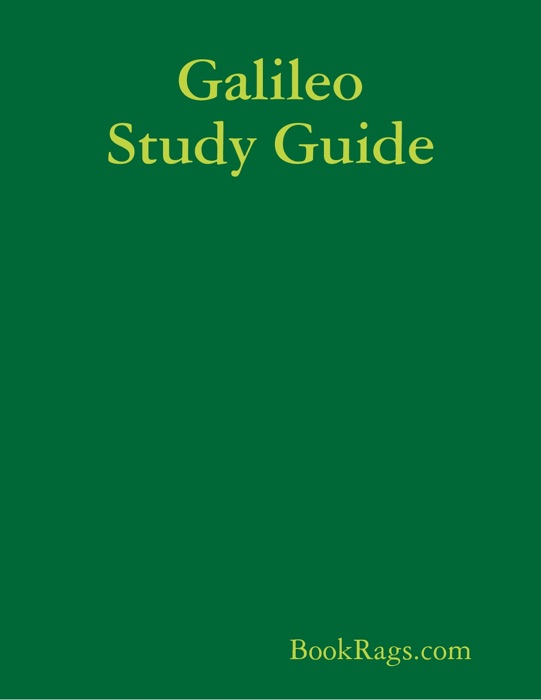 Galileo Study Guide
