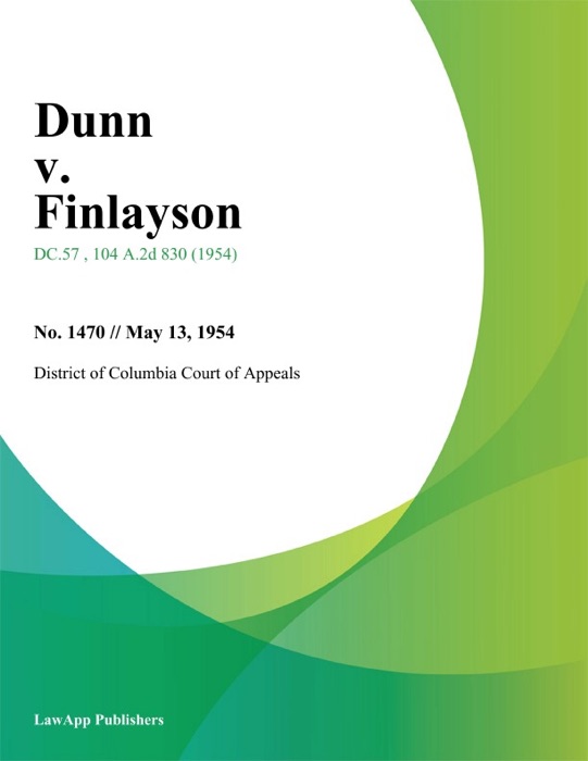 Dunn v. Finlayson