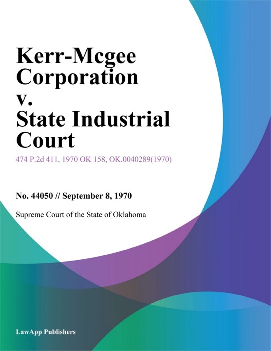 Kerr-Mcgee Corporation v. State Industrial Court