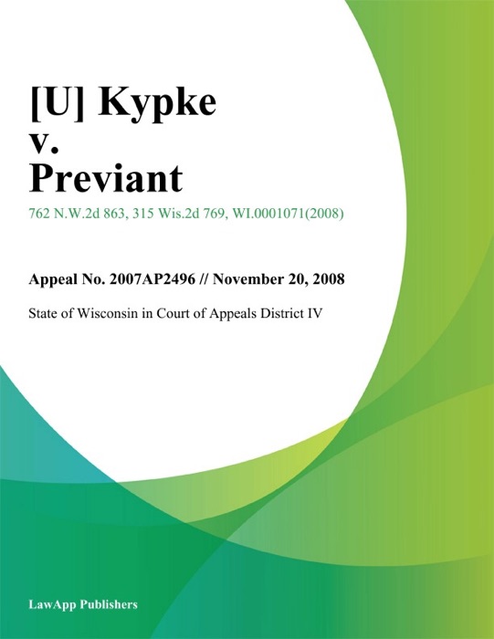 Kypke v. Previant