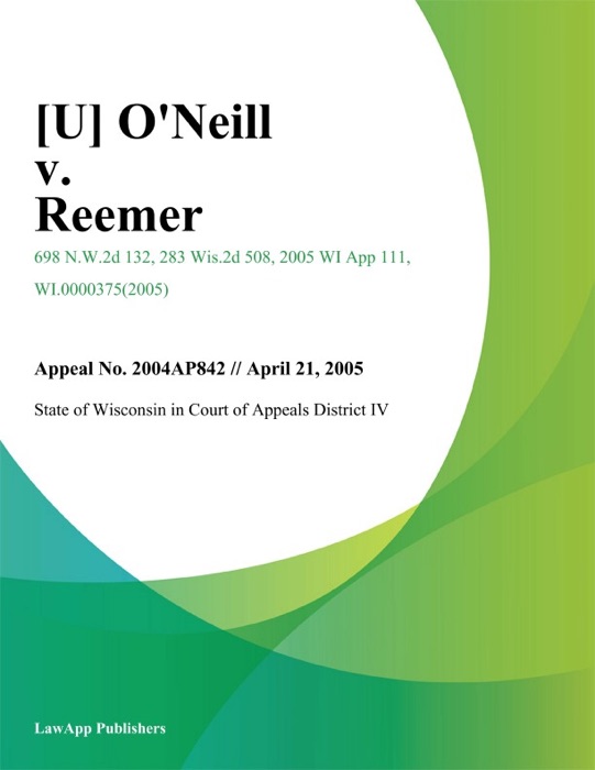 Oneill v. Reemer