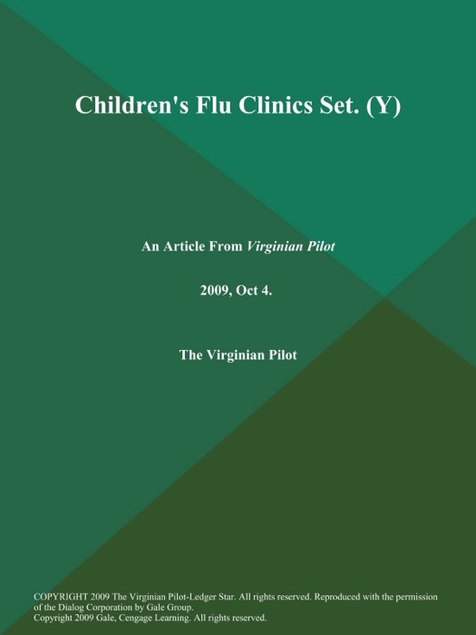 Children's Flu Clinics Set (Y)