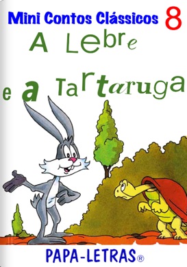 Capa do livro A Lebre e a Tartaruga de Esopo