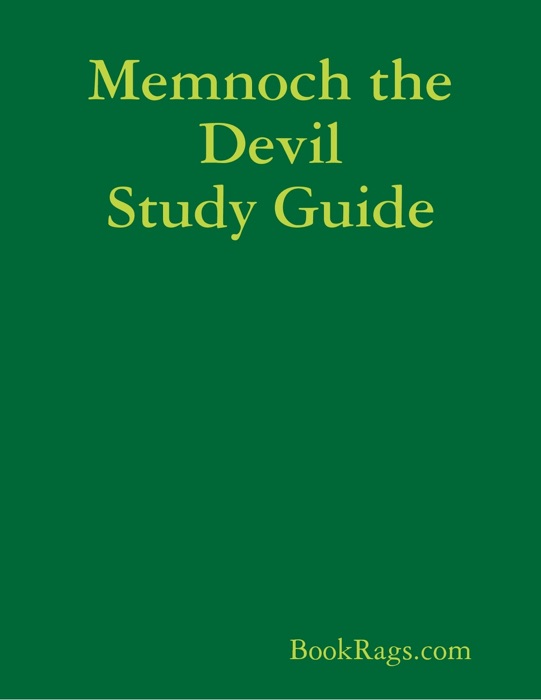 Memnoch the Devil Study Guide