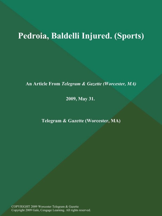 Pedroia, Baldelli Injured (Sports)