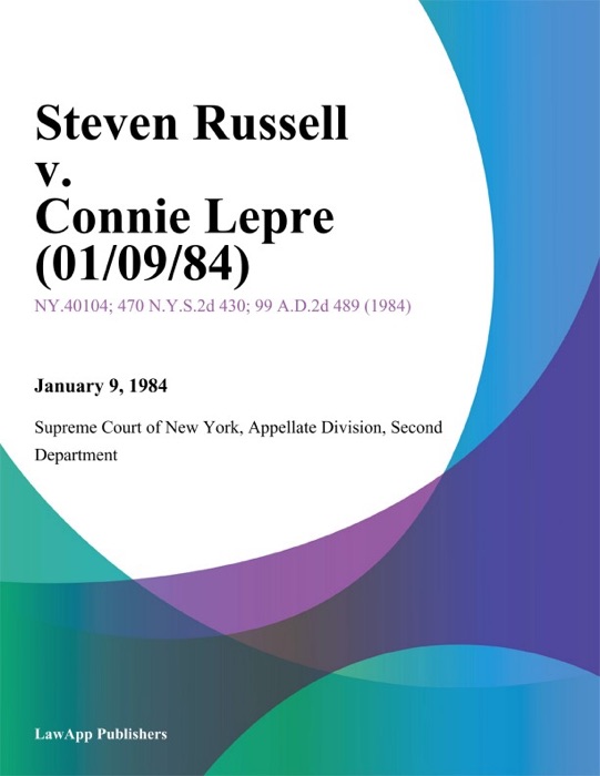 Steven Russell v. Connie Lepre