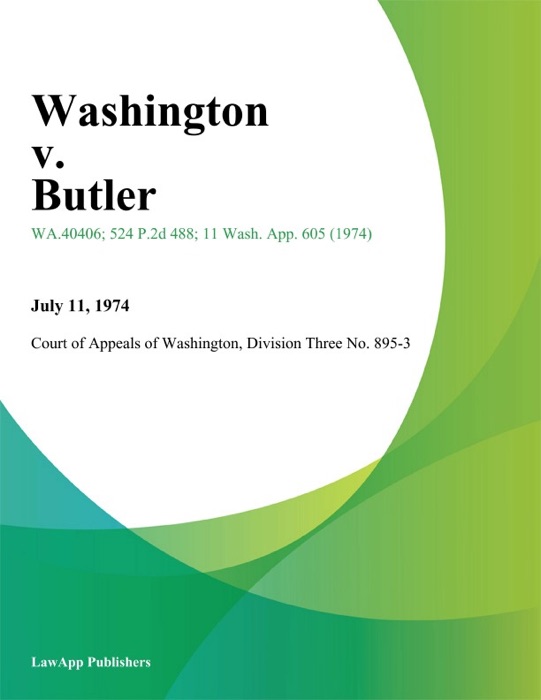 Washington V. Butler