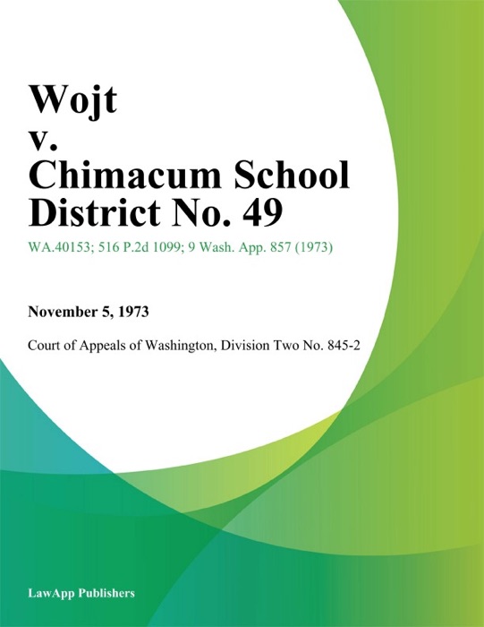 Wojt V. Chimacum School District No. 49