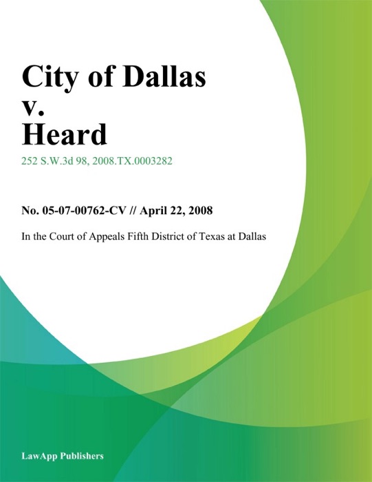 City of Dallas v. Heard