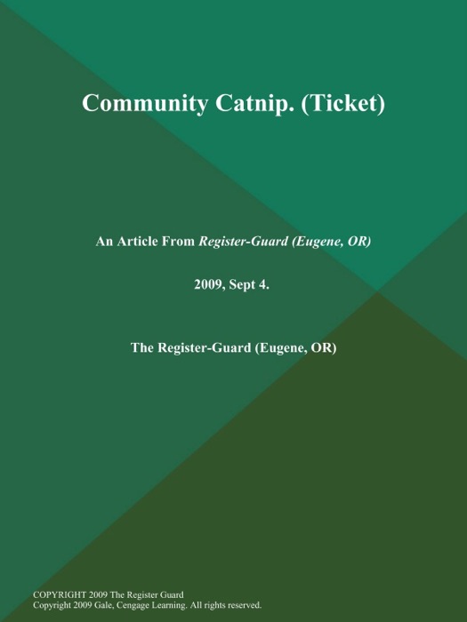 Community Catnip (Ticket)