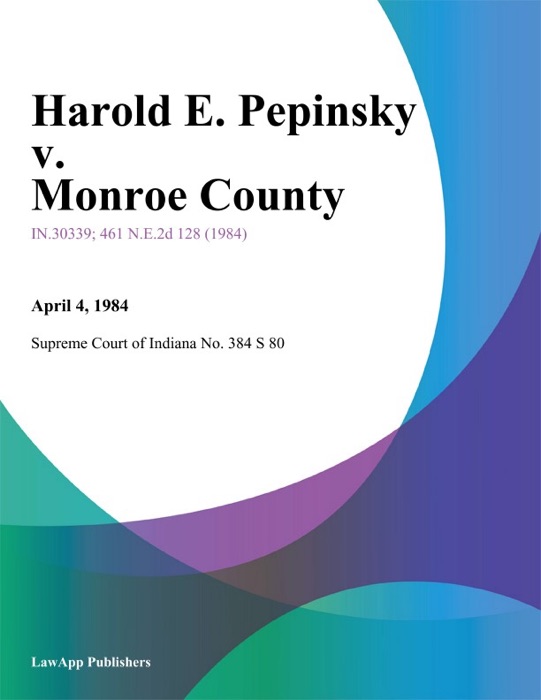 Harold E. Pepinsky v. Monroe County