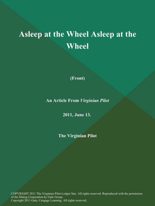 Asleep at the Wheel Asleep at the Wheel (Front)