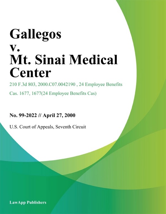Gallegos v. Mt. Sinai Medical Center