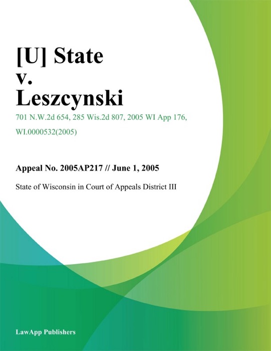 State v. Leszcynski