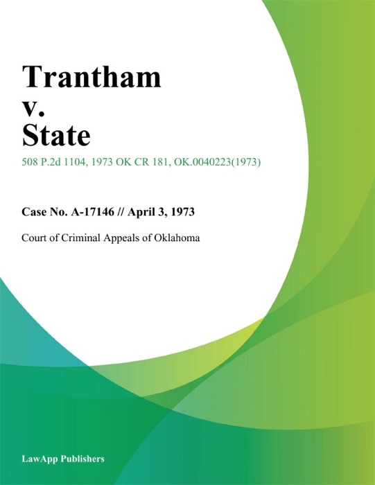 Trantham v. State